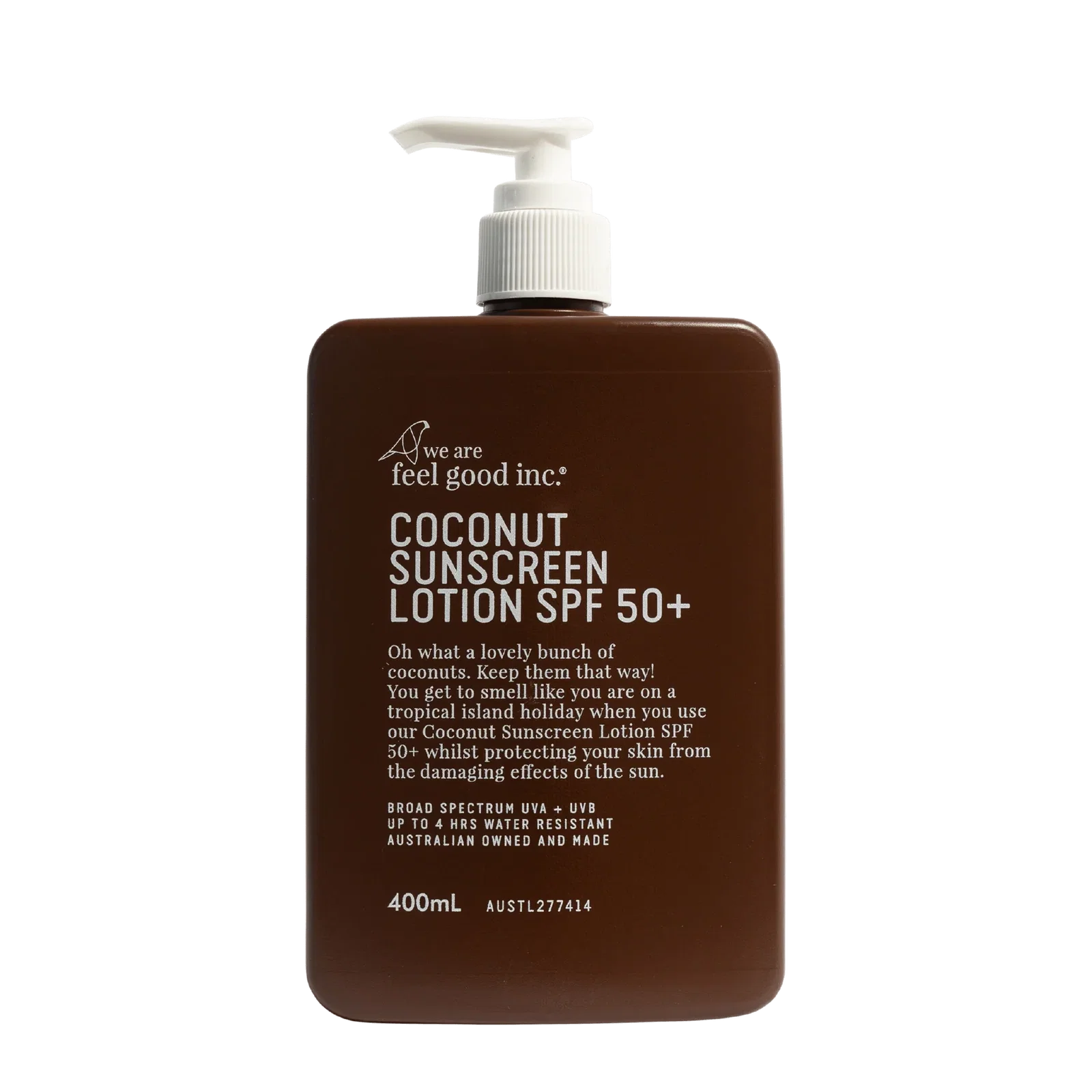 Coconut Sunscreen Lotion SPF50+ (400ml)