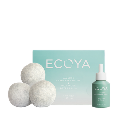 Wild Sage & Citrus Laundry Dryer Ball Set